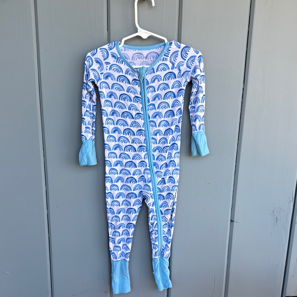 Blue Rainbow Kids One Piece